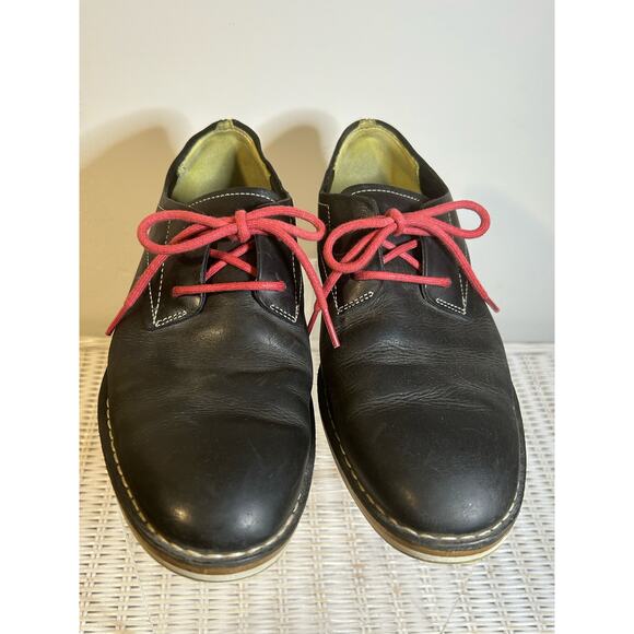 Cole Haan C10860 Air Matte Black Plain Toe Dress Casual Oxfords Men\'s US 10 M